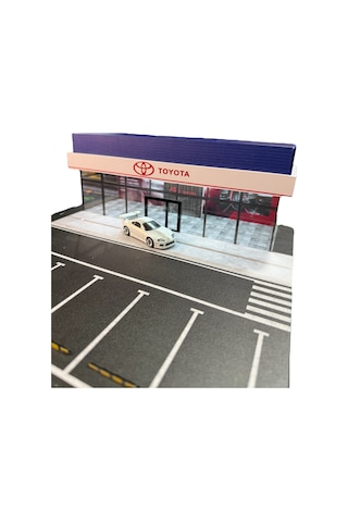 Moreart Diorama Toyota 4s Showroom Model
