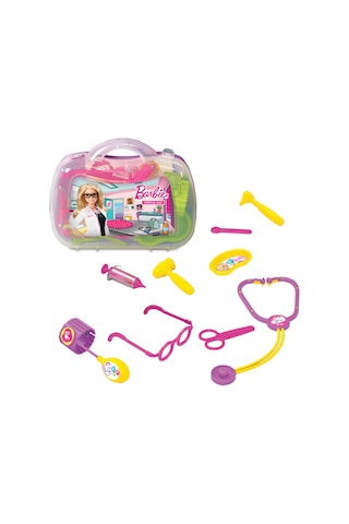 Barbie Çantalı Doktor Seti - 9 Parça