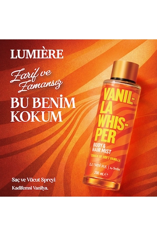 Lumière Vanilla Whisper Saç & Vücut Spreyi 200 Ml