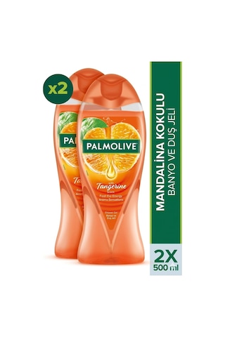Palmolive Aroma Sensations Feel The Energy Mandalina Kokulu Duş Jeli 2 x 500 ML + Seyahat Kiti