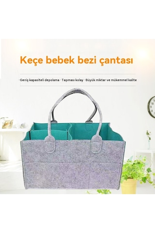 Eternal Luck Keçe Çocuk - Bebek Bakım Çantası - Yeşil