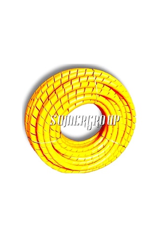 Sumergroup Kablo Toplama Koruma Spirali Sarı 40Mm - 25M