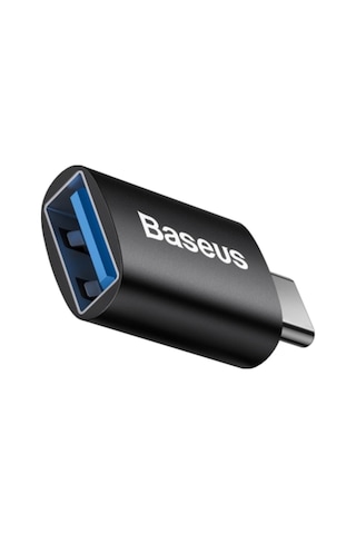 Baseus Type-c To Usb 3.1 Dönüştürücü Adaptör Mini Otg Ingenuity Series Siyah