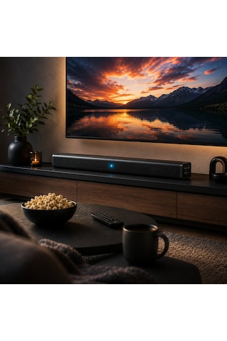 Hepu Hp-tv05 80w Güçlü Bluetooth Soundbar Led Display Aux/usb/tf Hd Arc Kumandalı