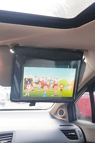 Araç Koltuk Başlığı Tablet Tutucu - Araba Güneşlik Ipad Samsung Tablet Tutucu Diğer