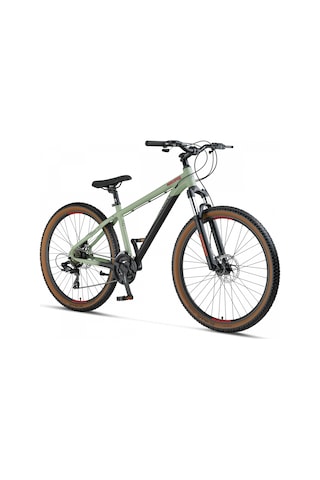 Mosso Wıldfıre-ltd-27-h Erkek Dağ Bisikleti 457h Hd 27.5 Jant 21 Vites Mat Yeşil Çok Renkli