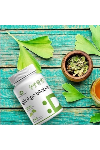 Deal Supplement Ginkgo Biloba Leaf Extract 500mg Per Serving, 240