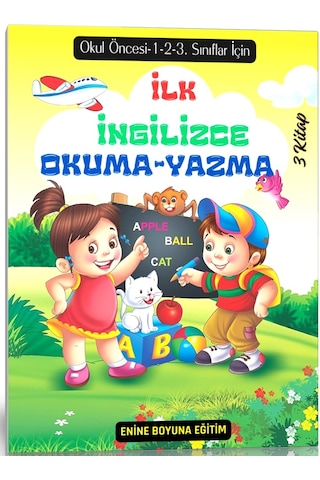 İlk İngilizce Okuma Yazma Kitap Seti 3 Kitap
