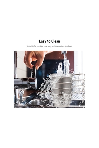 Geeroyoo 4'lü Paslanmaz Çelik Seyahat Kupası Seti - 30ml & 70ml, Kamp Ve Outdoor İçin Katlanır Saplı Çok Renkli