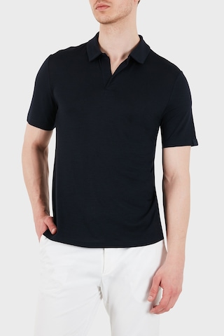 Jacob Cohen Yün Ve Kaşmir Karışımlı Regular Fit Polo Yaka T Shirt Erkek Polo 80031 082 M4564 Rw Y99 Siyah
