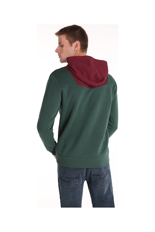 Colins Regular Fit Baskılı Yeşil Erkek Sweatshirt Cl1066253 Koyu Yeşil