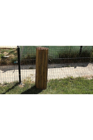 100 Cm X 200 Cm Bambu Çubuk Çit / Paravan / Bahçe Çiti