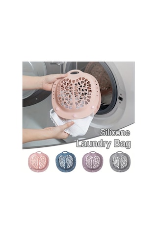 Elmpaly Pembe Sütyen Yıkama Koruma Filesi Makinede Anti Deformasyon Pembe