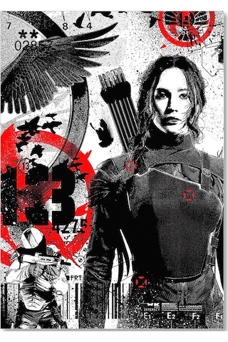 Cakasepetim Açlık Oyunları Mockingjay 1. Bölüm Afiş Görseli Ahşap Mdf Tablo