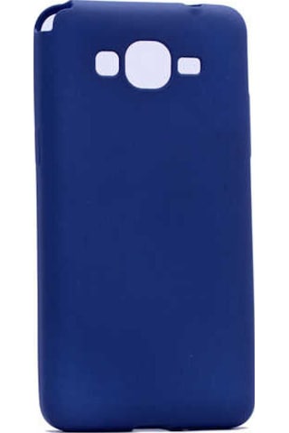 Samsung Uyumlu Galaxy Grand Prime G530 Kılıf Zore Premier Silikon Kapak Lacivert