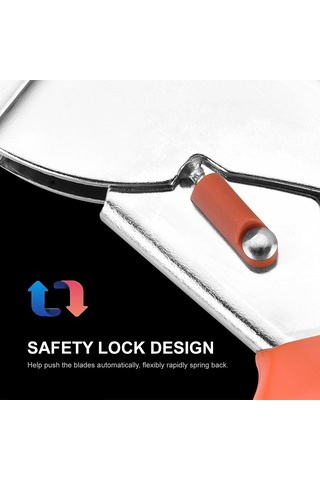 Hangfox Orman Meyve Ağacı Gelişmiş Budama Makası - Ergonomik Tutucu, Sk5 Çelik Bıçağı, 20mm Genişlik, Zarfı Ve Gölgeler İçin Uygun