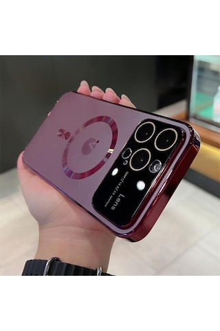 Apple Uyumlu iPhone Bellance 14 Pro Max Telefon Kılıfı Yüksek Kaliteli 0660 rd 14pro Kırmızı