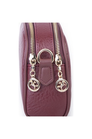 Nas Bag Kadın Mini Cüzdanlı Omuz Ve Çapraz Çanta Bordo Victoria