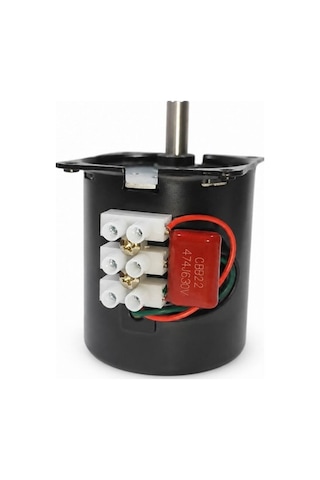 68ktyz 5rpm 220v Ac Senkron Redüktörlü Motor Düşük Devir Yüksek Tork Motor Otomasyon Motoru