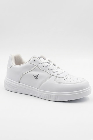In Step Premium Serisi Beyaz Çizgili Unısex Sneaker Günlük Spor Ayakkabı