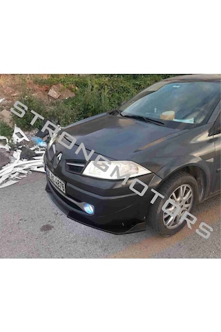 Megane 2 Ön Tampon Eki / 4 Parça Lip Karlık Gri