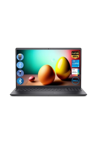 Dell Vostro 3520 N1611PVNB3520UA12 i5-1235U 8 GB 256 GB SSD 15.6'' W11P Dizüstü Bilgisayar