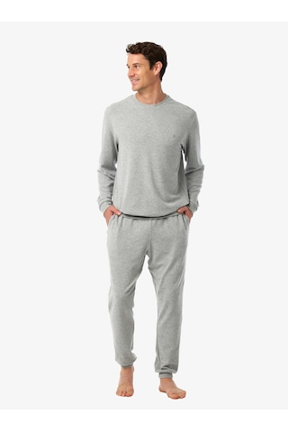 Blackspade Erkek Termal Pijama Takımı 40987 - Gri Melanj