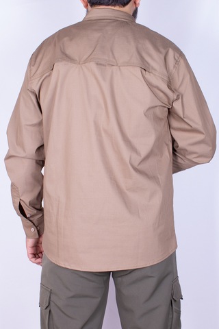 Nikbin Outdoor Taktik Spor Gömlek Likralı bej