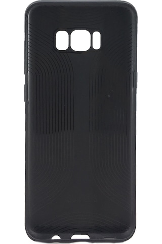 FitCase Samsung S8 Plus (G955) Uyumlu Auto Focus Silikon Arka Kapak Kahverengi