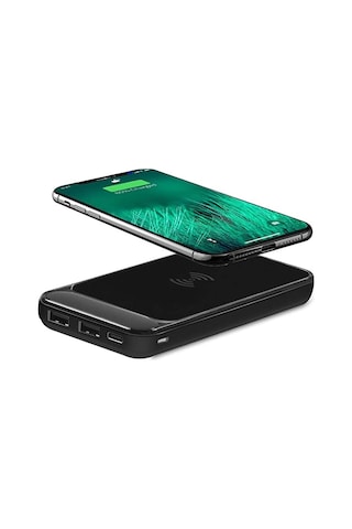 S-Link IP-217W 10000 mAh LCD Ekranlı Taşınabilir Şarj Cihazı Powerbank Siyah