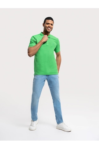 LOFT Regular Fit Erkek Polo K.kol Lf2035778 Q1.v1 Yeşil