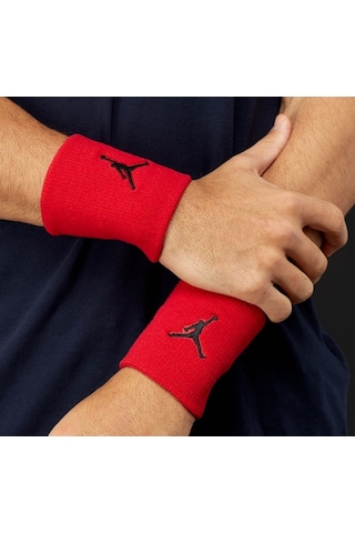 Nike Jordan Jumpmans Wristbands Havlu El Bilekliği Kırmızı 605.Os Kırmızı