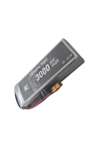 22.2v Li-po Pil 3000mah 80c 6s Lityum Polymer Batarya