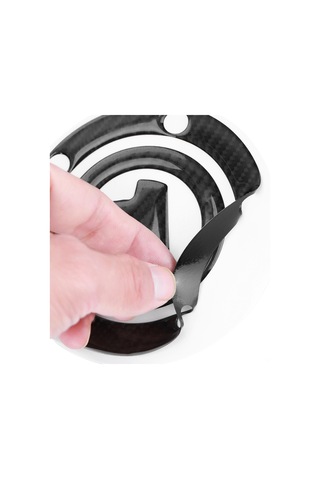 Xindoker Yzf-r1 R6 Fz1 Fz6 Fz1000 Fjr1300 İçin Karbon Fiber Tank Kapak Sticker, Kaymayı Önleyen, Dayanıklı Ve Kolay Kurulumlu Zımba