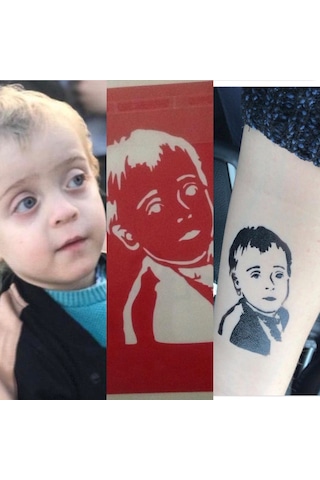 Özel Tasarım Resimden Dövme Seti Spreysiz Sadece Desen (457440913)