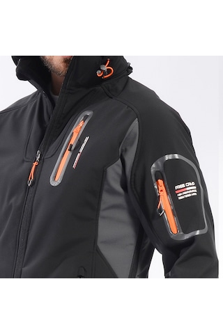Freecamp Eagle Softshell Ceket-siyah-turuncu Siyah - Turuncu