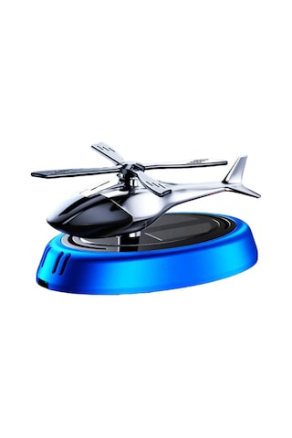 Neevoyu Güneş Enerjili Otomobil Uçak Aromaterapi: Hızlı Dönüş, Hava Temizleme, Sessiz Motor, Mavi + 1 Koku Dilimi + 1 Parfüm Sıvısı