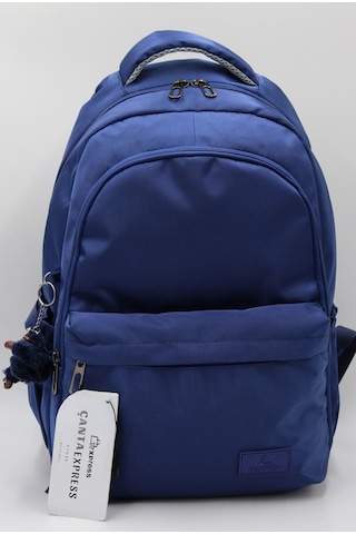 Lacivert Unisex Okul Çantası Su Geçirmez Kumaş Unisex Okul Sırt Çantası 2200 Lacivert