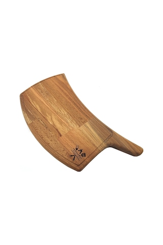 Kesme Tahtası Servis Tahtası Kayın Sunum Tahtası Handmade Serisi Ahşap