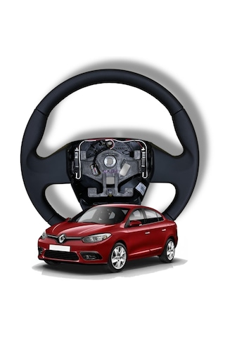 Renault Fluence Deri Dikişli Direksiyon Simidi 484009247R