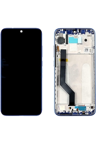 Xiaomi Redmi Note 7 Pro Lcd Ekran+dokunmatik Full Çıtalı Mavi