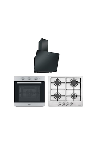 Franke FSL 82 H XS - FHNL 604 4G XS E - FPJ 615 V BK A Ankastre Set