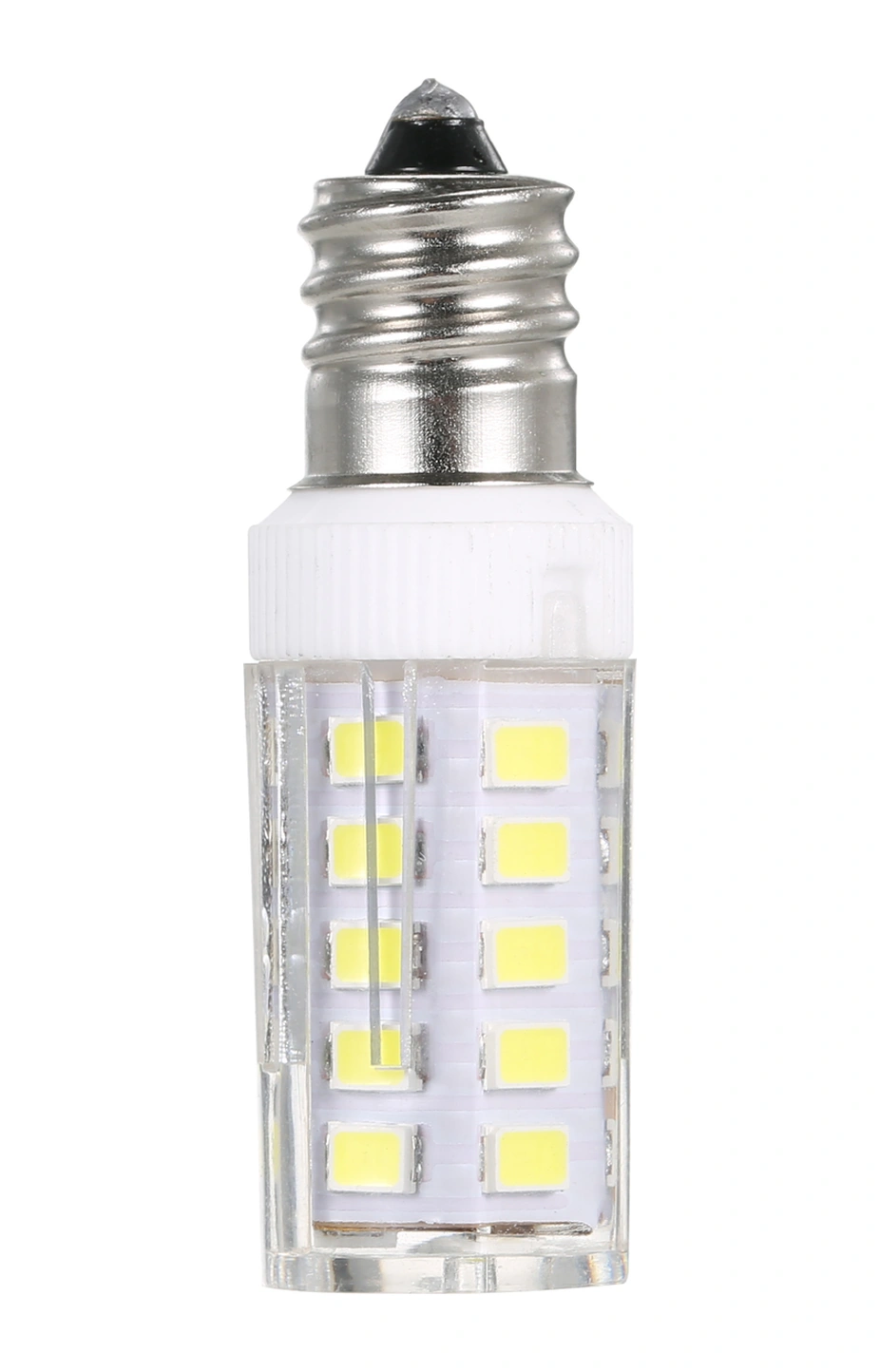 Moveevo E12 Vidalı 5w Led Ampul - Fırın, Buzdolabı, Fırça Fanı İçin 3000k Sıcak Işık, 33 Led, 360 Aydınlatma, Enerji Tasarruflu Ilık Beyaz