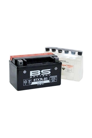 Bs Btx7a-bs 2002-2015 Hyosung Rt 125 Uyumlu Akü Sulu Akü