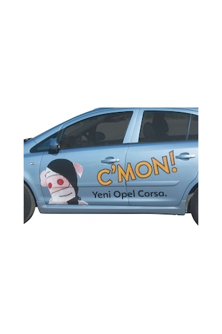 Opel Corsa D Marşpiyel (5 Kapı Md) 2 Prç Fiber 2007 ve Sonrası