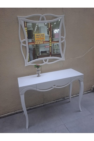 Dresuar 90011 Cnc Çökertme Model Windows Ayna Lake Beyz Tabla Kayn Aslan Ayk Beyaz