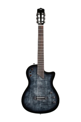 Cordoba Stage Thinbody Elektro Klasik Gitar Black Burst