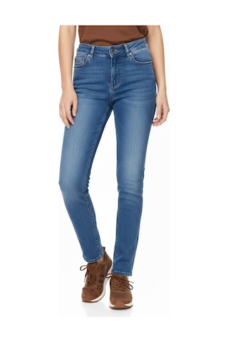Brg Jeans Kadın Jean Pantolon Yüksek Bel B-1245 Mavi