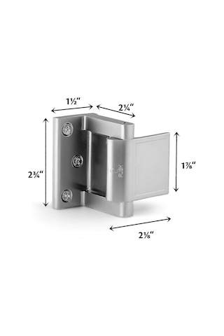 Kapı Kilidi Güçlendirici Gizlilik Kapı Mandalı İçeriye Açılan Kapılar İçin Ekstra Yüksek Dirençli Ev Kapısı Güvenlik Kilidi