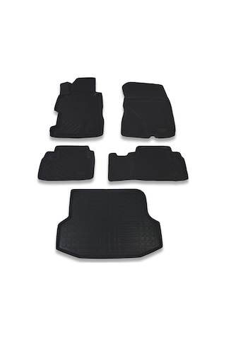Honda Civic Sedan 2002-2006 Paspas ve Bagaj Havuzu Seti Siyah